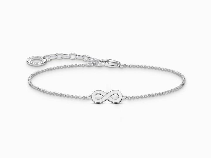 Actual product image Thomas Sabo Bracelet with silver infinity pendant (19 cm, 925 silver)