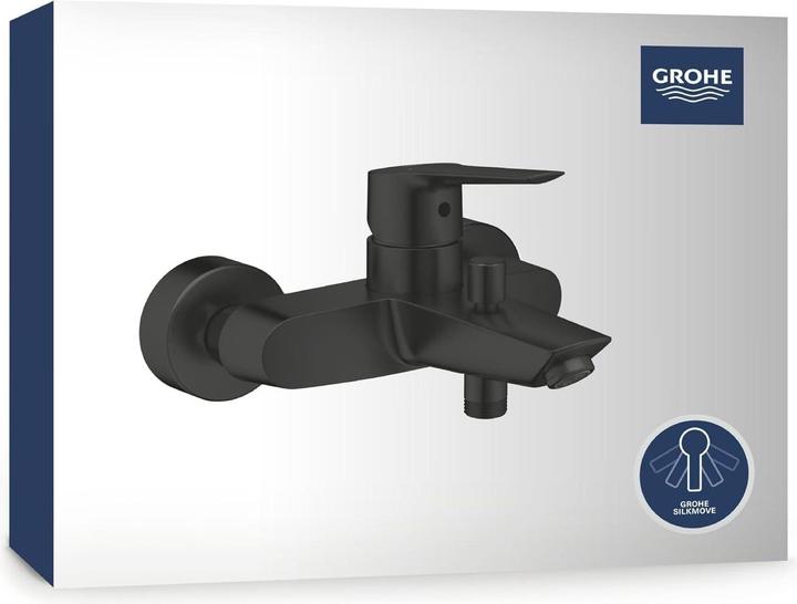 Produktbild Grohe Start QuickFix Wannenarmatur, energiesparend, mattschwarz