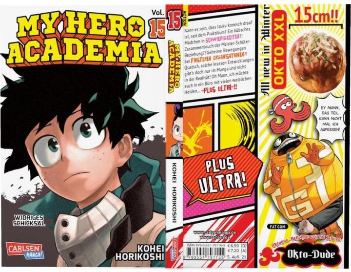 Produktbild My Hero Academia 15 (Deutsch, Kohei Horikoshi, 2018)