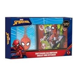Pulio, Portemonnaie, Geldbörse Mit Spiderman-Schlüsselanhänger