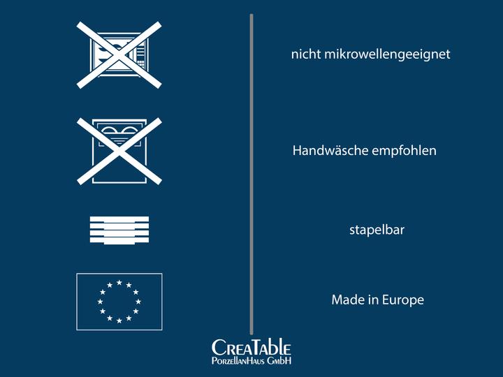 Produktbild CreaTable Valencia (30 Stück)