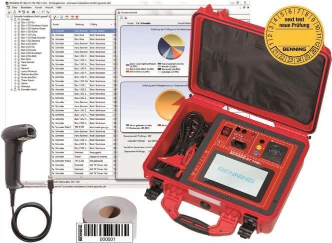 Actual product image Benning ST 755+ set (CAT II 300V)