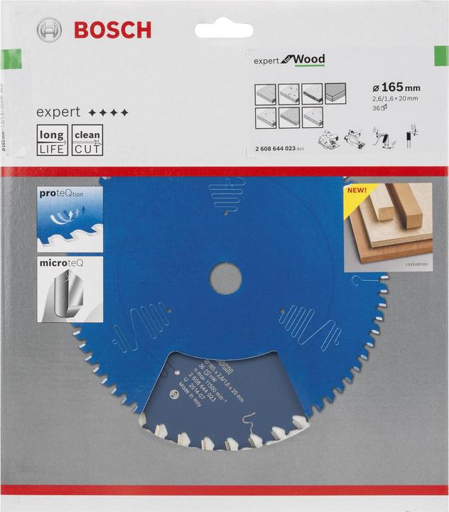 Actual product image Bosch Professional Zubehör Circular saw blade Expert for Wood