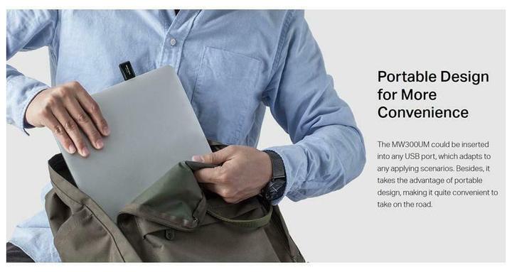 Produktbild Mercusys MW300UM Netzwerkkarte Eingebaut USB (USB)