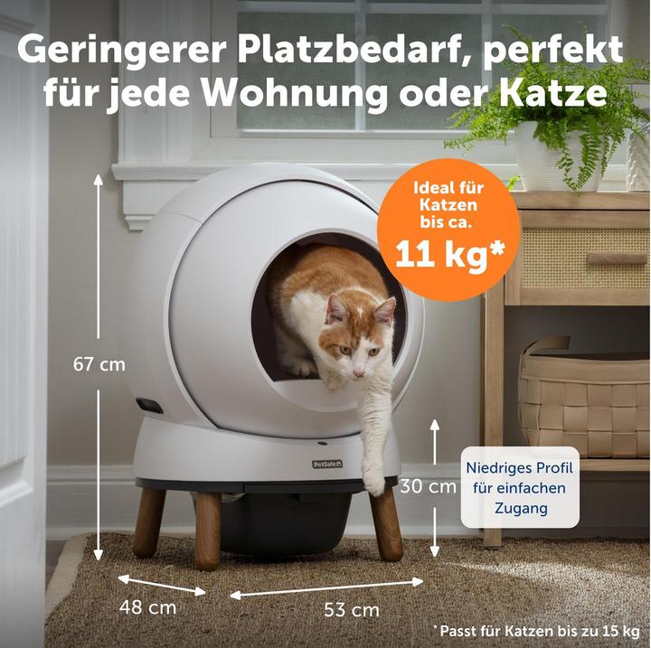 Productafbeelding PetSafe Ecom Smartspin Automatische Kattenbakrobot - (72984917986) (Zelfreinigende kattenbak)