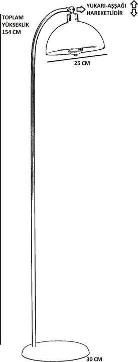 Image du produit Opviq Azra Floor Lamp (E27)