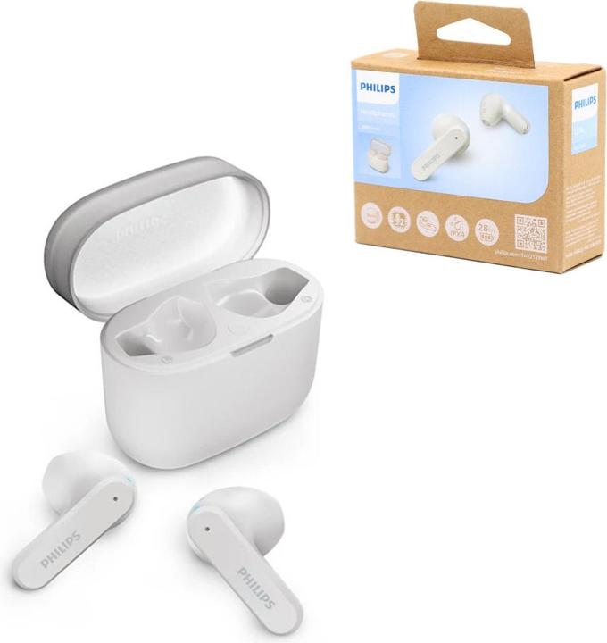 Image du produit Philips TAT2139WT/00 (Pas de réduction du bruit, 7 h, Sans fil)