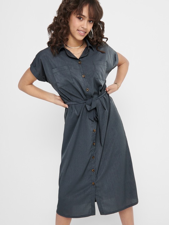 Produktbild Only Bindegürtel Blusenkleid (42)
