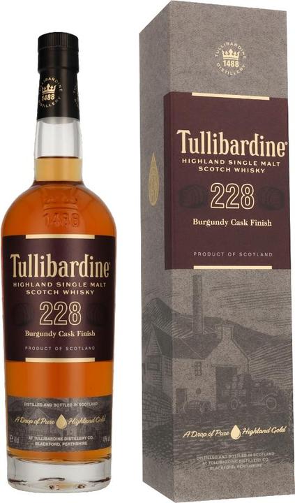 Tullibardine Single Malt 228 Burgundy Wood Finish (1 x 70 cl)