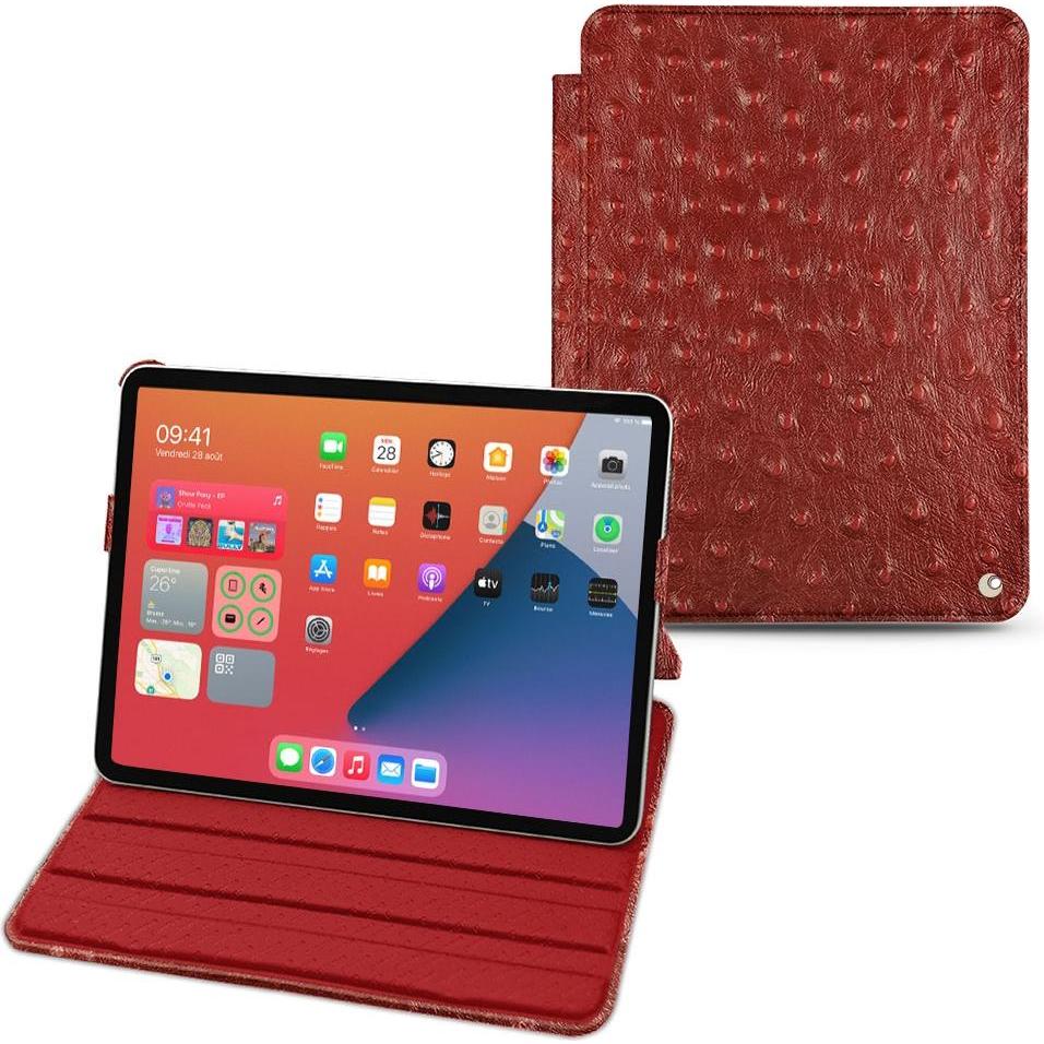 Thumbnail - Noreve Lederschutzhülle horizontal (iPad mini 6), Tablet Hülle, Rot