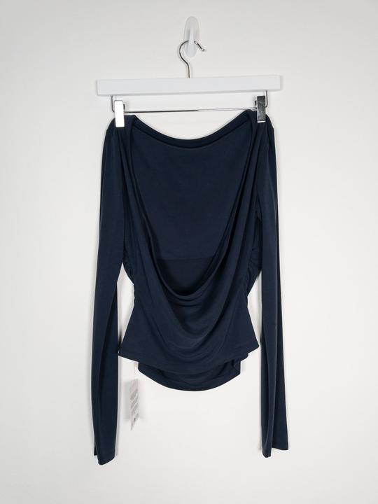 Actual product image Spokey Regular fit Waterfall neckline Narrow sleeves Top blouse (L)