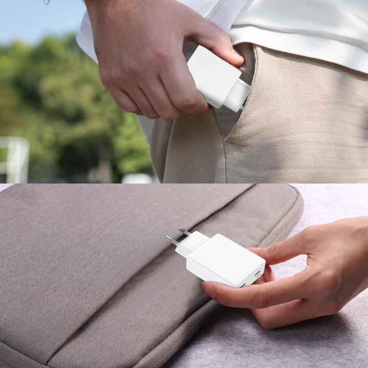 Produktbild 4smarts Netzladegerät PDPlug Slim Dual (30 W, 2 Ports)