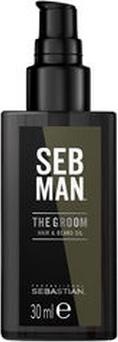 Actual product image Seb Man Sebman The Groom Hair And Beard Care Oil - 30 Ml (Aftershave spray pump, 30 ml)