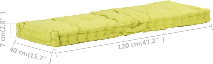 Actual product image VidaXL Marzio (120 x 40 x 7 cm)