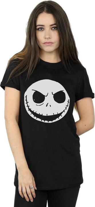 Produktbild Dick Smith Womens/Ladies Jack Skellington Cotton Boyfriend T-Shirt (S)