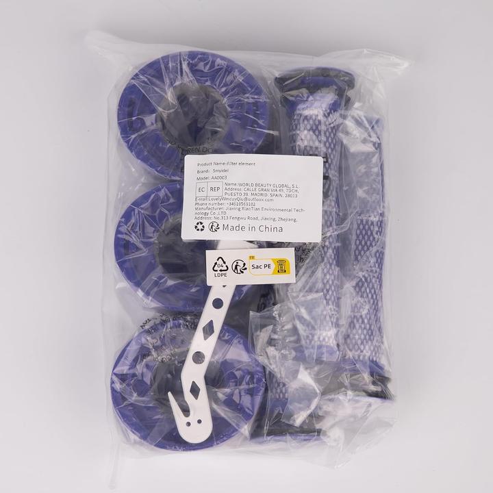 Immagine prodotto Plutoos Filtro per Dyson, sostituisce il filtro e il prefiltro per l'aspirapolvere Dyson V8 V7 Animal