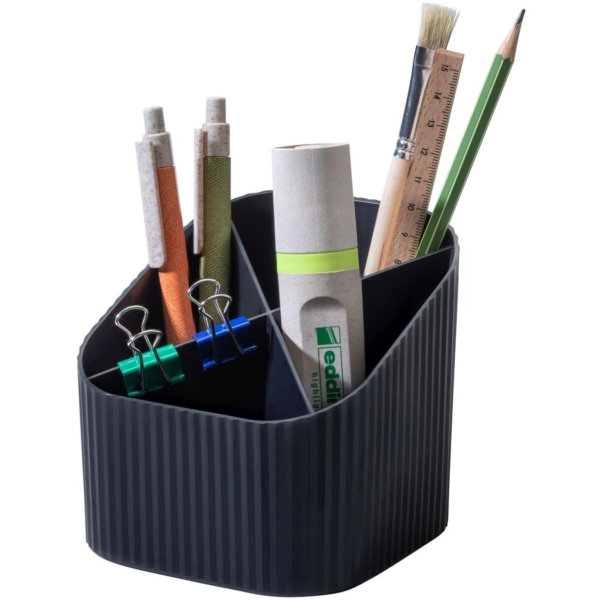 Thumbnail - Han, Schreibtisch Accessoire, Schreibtischköcher KARMA, 4 Fächer, 80-100% Recyclingmaterial, öko
