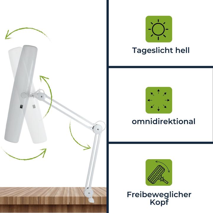 Image du produit Velleman Lampe de bureau (1150 lm, G5)