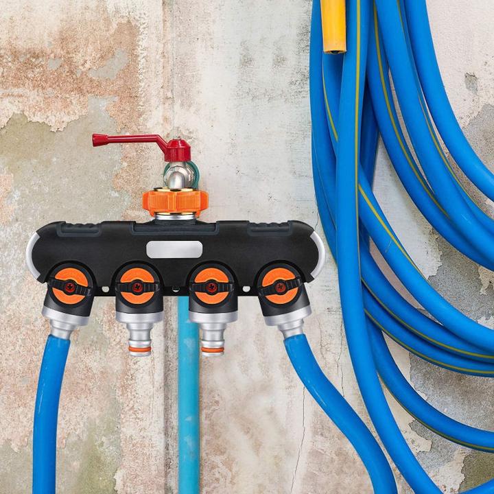 Produktbild Hermex 4-Wege-Wasserverteiler (4 Wege Verteiler, 19.05 mm)