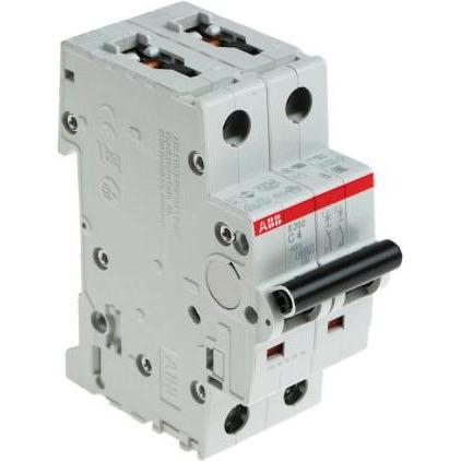 Thumbnail - ABB, Schutzschalter, Sicherungsautomat S200 Typ C 4A 6kA