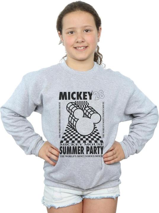 Produktbild Disney Mickey Mouse Summer Party Sweatshirt Mädchen (116)