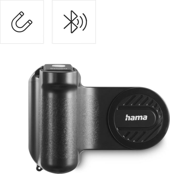 Actual product image Hama Kameragriff "MagGrip" für Handy, Haltegriff magnetisch, Fernauslöser, 1/4"