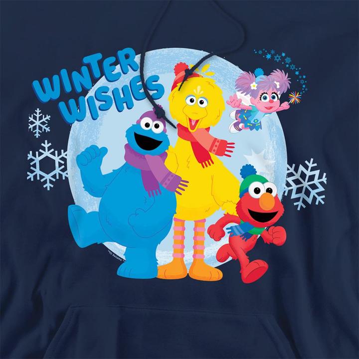 Produktbild Sesame Street Winter Wishes Kapuzenpullover (M)