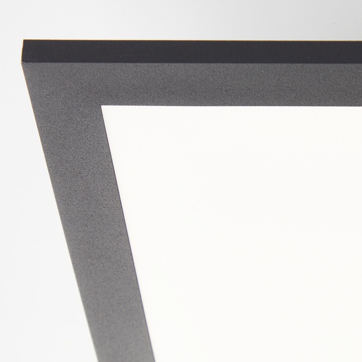 Immagine prodotto Brilliant Pannello da soffitto a LED, 120x30 cm, 4600 lm, 4000K, alluminio, nero (4600 lm)
