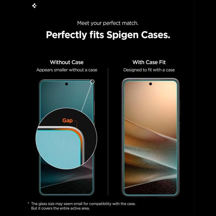 Produktbild Spigen Glas.tR EZ-FIT Pro HD (2 Stk., Samsung Galaxy S26 Ultra)