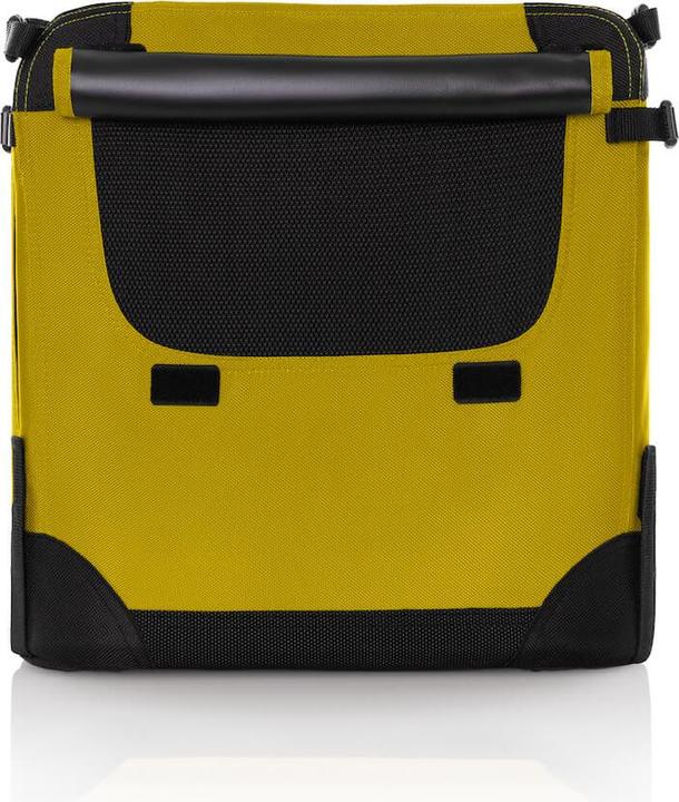 Produktbild Maelson Soft Kennel Hundebox in 3 Grössen - Saffron Yellow (Hund, Faltbar, Atmungsaktiv, Sicherheitsverschluss, Waschbar)