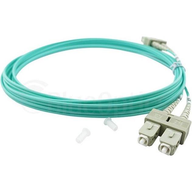 BlueOptics Corning 055702T512000030M kompatibles LC-SC Multimode OM3 Patchkabel 30 Meter (S/FTP, CAT7, 30 m), Netzwerkka...