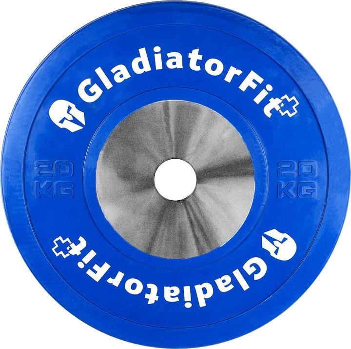 Image du produit Gladiatorfit Rondelle en caoutchouc "Compétition (1 x 20 kg)