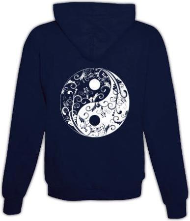 Produktbild Schwesternuhr Hoodie Yin Yang Unisex (XL)