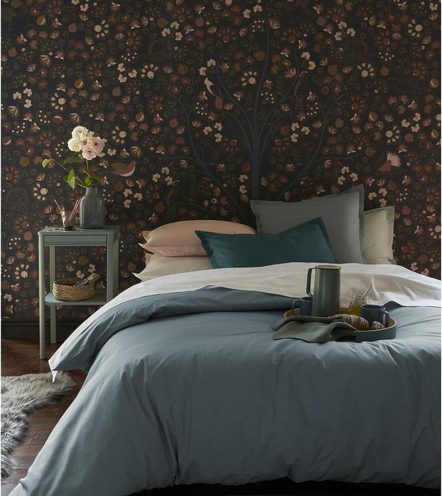 Image du produit La Redoute Interieurs Drap-housse Scenario en percale de coton (100 x 200 cm)