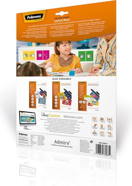 Image du produit Fellowes Admirer le style (A4, 25 pcs, 80 µm)