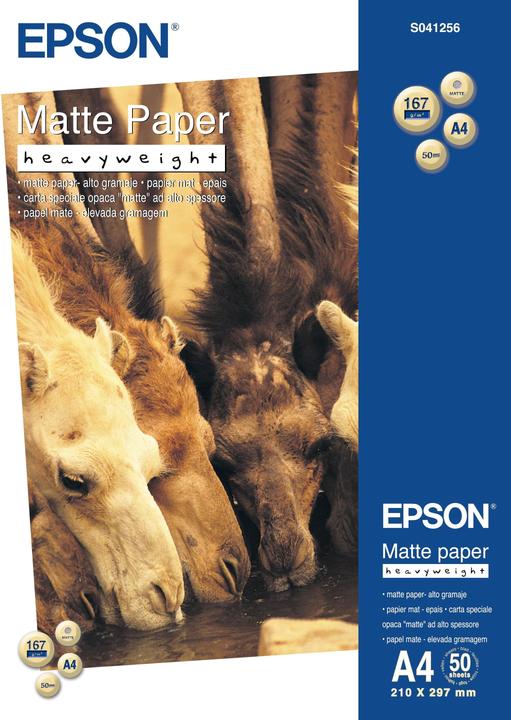 Immagine prodotto Epson Carta opaca pesante (167 g/m², A4, 50 x)