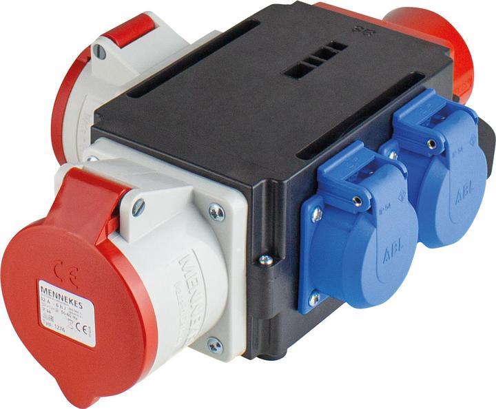 Produktbild As - Schwabe CEE Stromverteiler (4x, CEE 7/3)