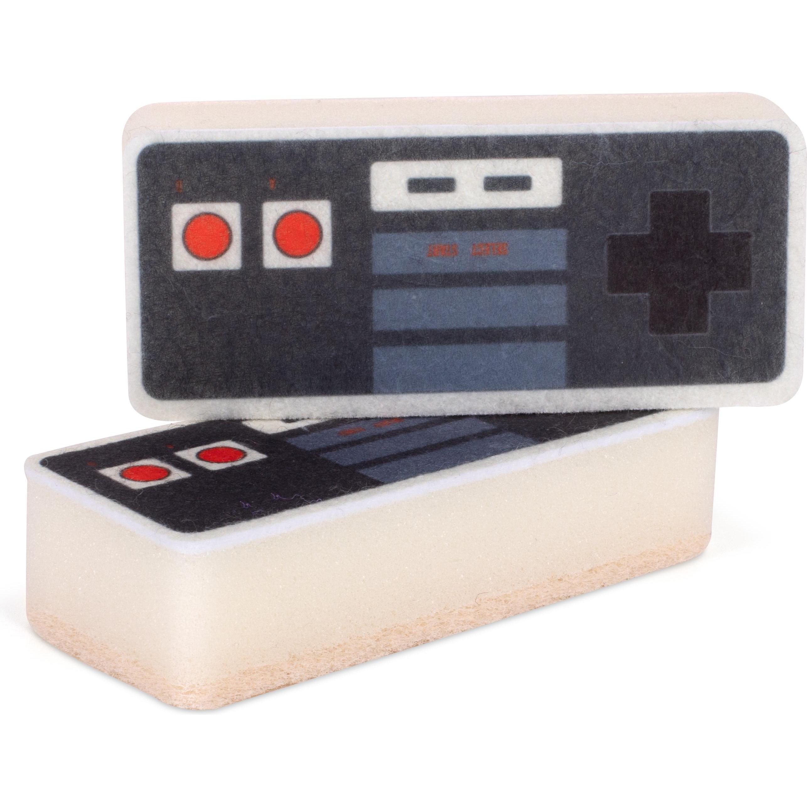 Thumbnail - Thumbs Up Retro Controller Sponges Set of 2, with Scourer für