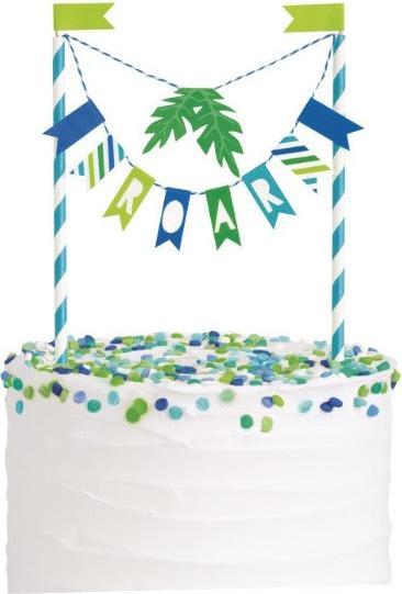 Actual product image Unique Cake Deco Set Dinosaur