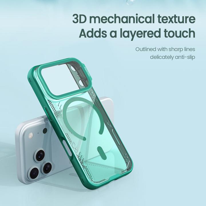 Immagine prodotto Nillkin Iceblade Prop MagSafe Bio PC Hardcase Hülle (Apple iPhone 17 Pro)