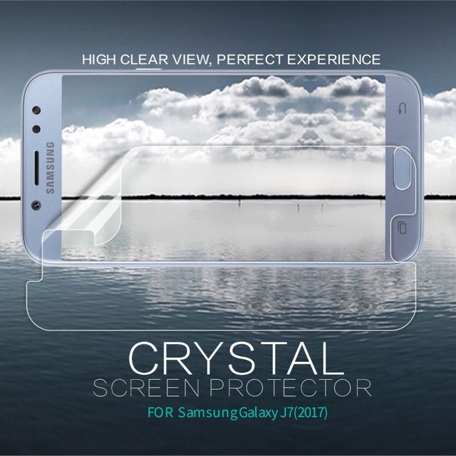 Actual product image Nillkin Super Clear Series (1 Piece, Samsung Galaxy J7 2017)