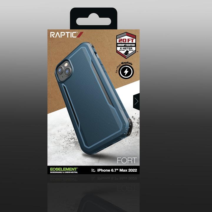 Immagine prodotto X-Doria Fort Case iPhone 14 Plus con cover MagSafe corazzata blu (Apple iPhone 14 Plus)