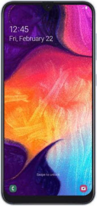 Produktbild Samsung Galaxy A50 EU (128 GB, White, 6.40", Hybrid Dual SIM, 25 Mpx, 4G)