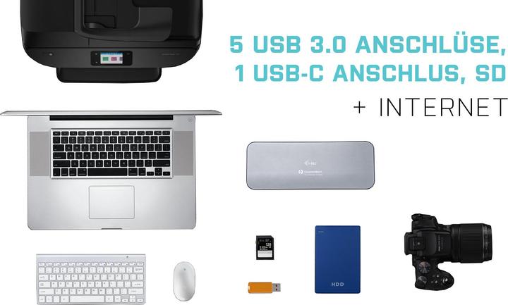 Produktbild i-tec Thunderbolt 3 Dual Dock (Thunderbolt, 2 Ports)