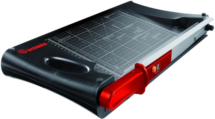 Image du produit Ecobra Machine de coupe double Dimensions de la table mm : 520 x 270 x 70, hauteur de coupe : max. 1,0 mm (10 feuilles, A4)