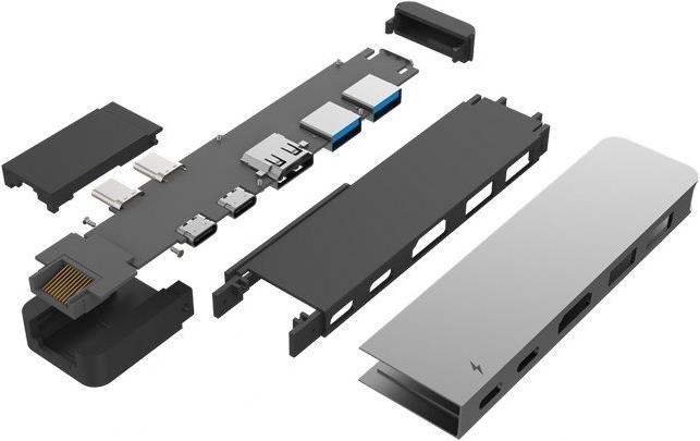 Image du produit Hyperdrive Net 6 en 2 (Thunderbolt, 2 Ports)