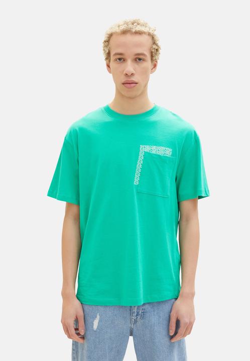 Actual product image Tom Tailor T-Shirt Kurzarmshirt mit Brusttasche (XXL)