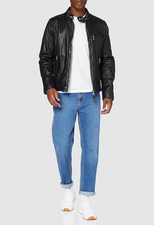 Produktbild Schott Jacke Iconic Café Racer Bikerjacke (L)