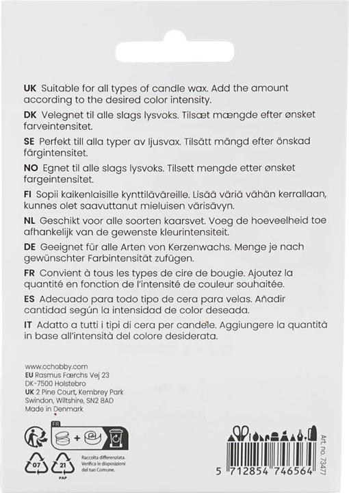 Image du produit Creativ Company Candle Dye