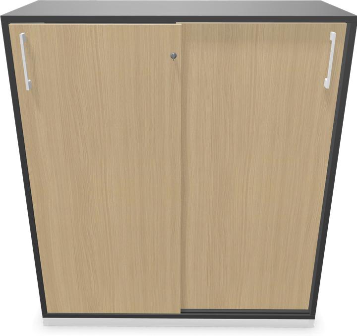 Actual product image Narbutas Choice sliding door cabinet (100 x 40 x 111.5 cm)